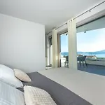 Luxury White Sails With A Multi Sport Court And Sea View Villa