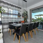 Luxury White Sails With A Multi Sport Court And Sea View Villa *