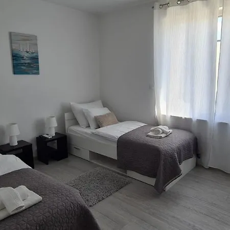 Luxury White Sails With A Multi Sport Court And Sea View Pinezići