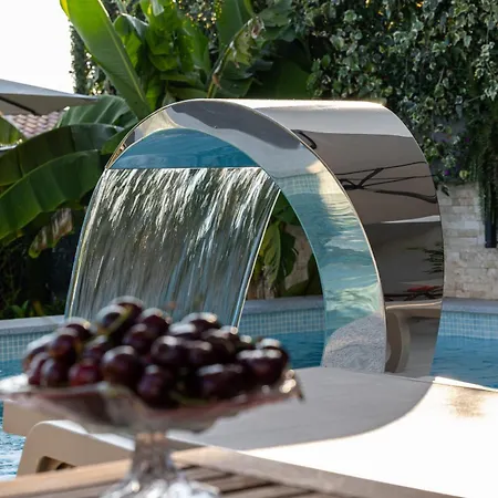 Luxury White Sails With A Multi Sport Court And Sea View