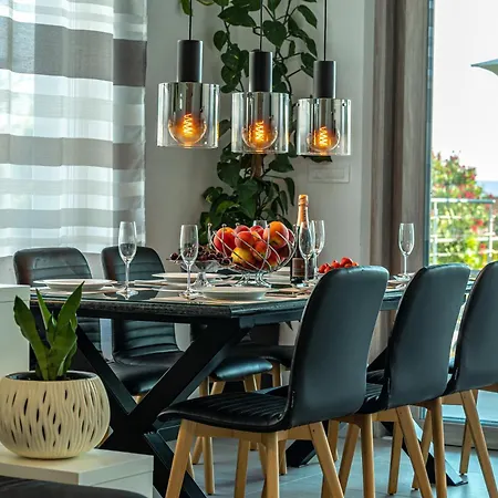 Villa Luxury White Sails With A Multi Sport Court And Sea View Pinezići