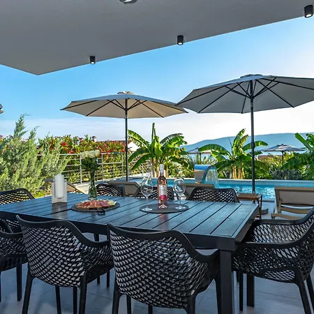 Luxury White Sails With A Multi Sport Court And Sea View