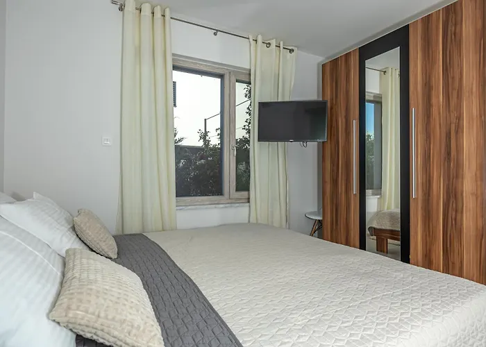 Luxury White Sails With A Multi Sport Court And Sea View